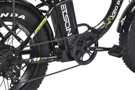 Электровелосипед Jetson V20 BAGIRA 750W 48V13Ah черный