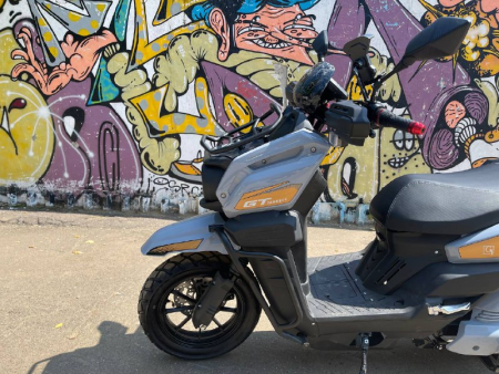 ЭЛЕКТРОСКУТЕР GT TANK Тур-Эндуро 30AH 72V серый