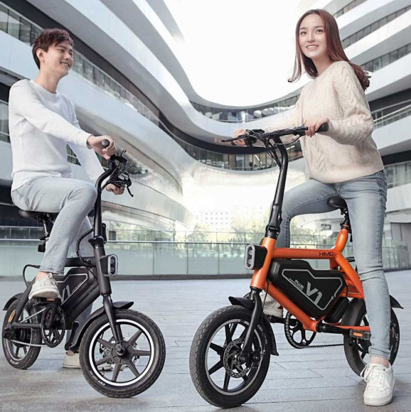 Электровелосипед Xiaomi HIMO V1 Plus City Edition Electric Bicycle Белый