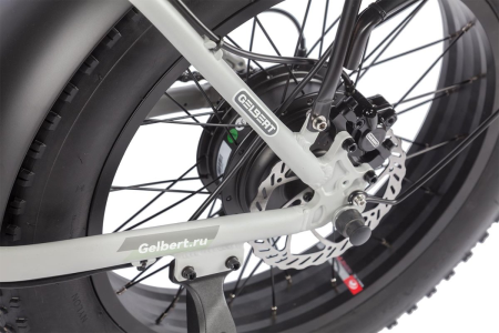 Электровелосипед Gelbert Saturn 1 ST серый
