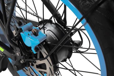 Электровелосипед SYCCYBA H1 (F10) DUAL 23AH синий