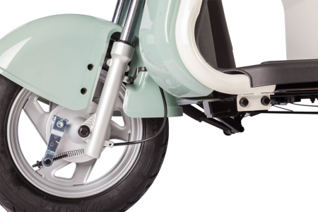 Электротрицикл Rutrike Gelbert Beta 48V/60V 800Вт зелено-белый