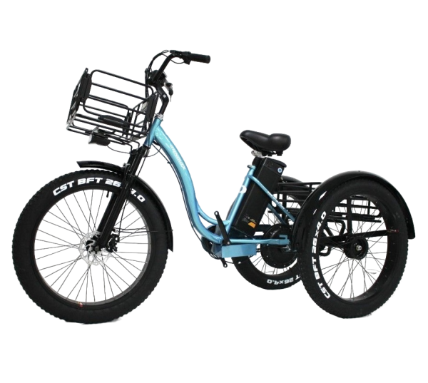 Электровелосипед GreenCamel Трайк-F (R26FAT 1000W 48V 20.3Ah) шины FAT