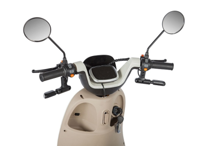 Электротрицикл Rutrike Gelbert Ogma 48V/60V 650Вт бело-коричневый