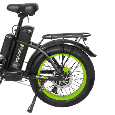 Электровелосипед Syccyba H2 DUAL зеленый