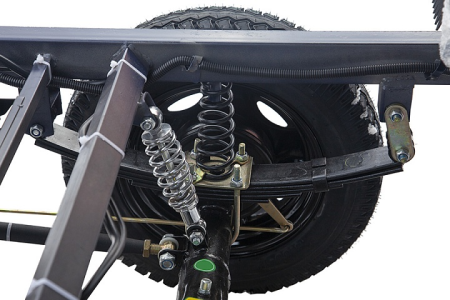 Грузовой электротрицикл Rutrike D4 1800 60V1200W серый