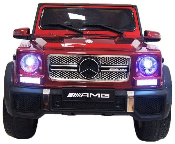 Детский электромобиль Мercedes-Benz AMG G65 вишневый
