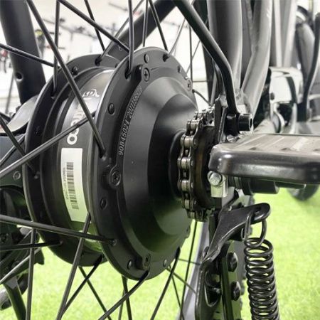 Электровелосипед Green City e-Alfa Fat Черный