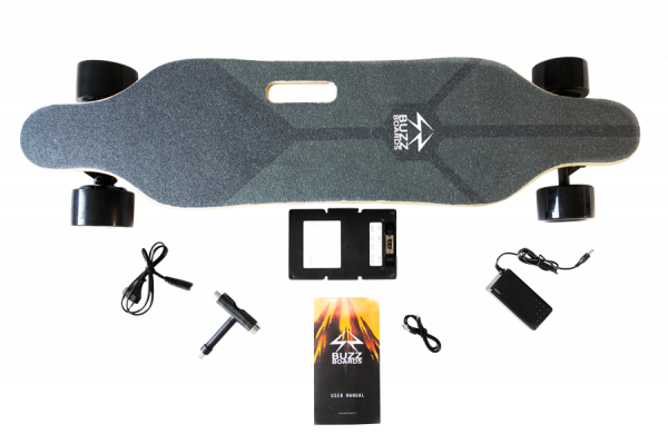 Электроскейт Buzzboards B3 25км + 25км