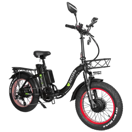 Электровелосипед Syccyba H2 DUAL красный
