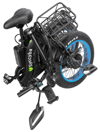 Электровелосипед Syccyba H2 (F11) DUAL 23AH синий