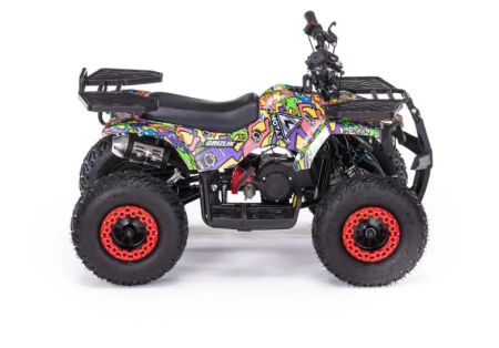 Детский квадроцикл MOTAX GRIZLIK MINI PS граффити
