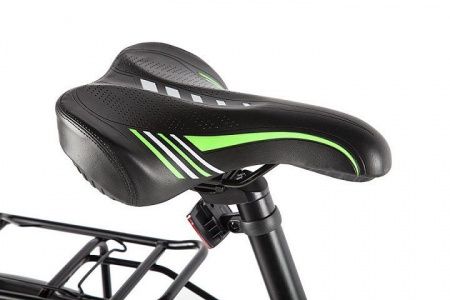 Велогибрид Eltreco XT 850 new серо-зеленый