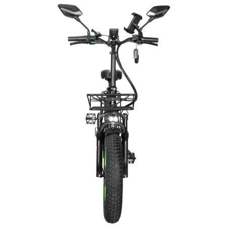 Электровелосипед Syccyba H2 DUAL зеленый