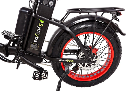 Электровелосипед Syccyba H2 (F11) DUAL 20AH красный