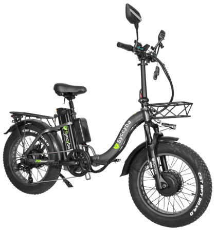 Электровелосипед Syccyba H2 (F11) DUAL 20AH серый