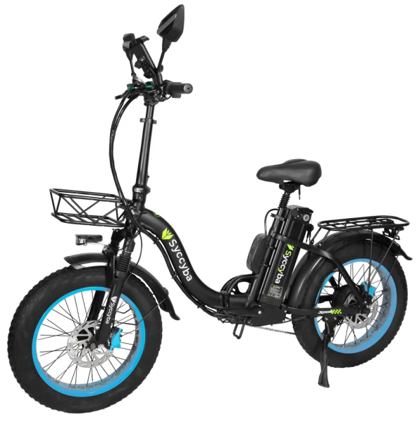 Электровелосипед SYCCYBA H2 (F11) 20AH синий