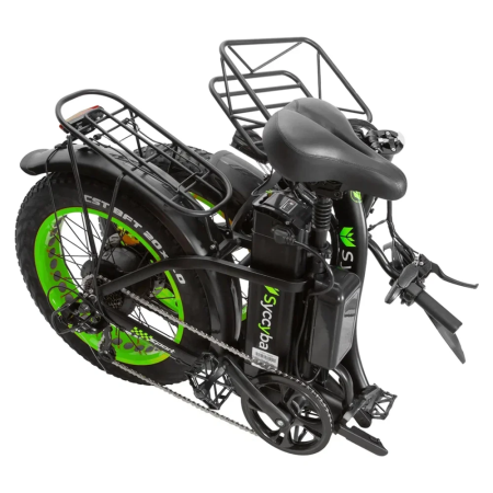 Электровелосипед Syccyba H2 DUAL зеленый