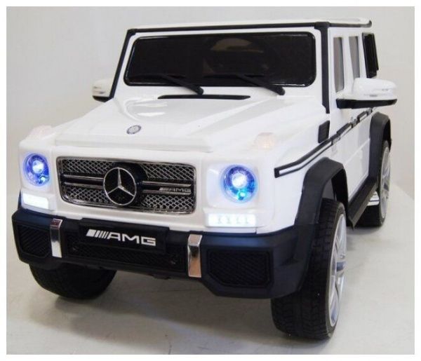 Детский электромобиль Мercedes-Benz AMG G65 4WD белый